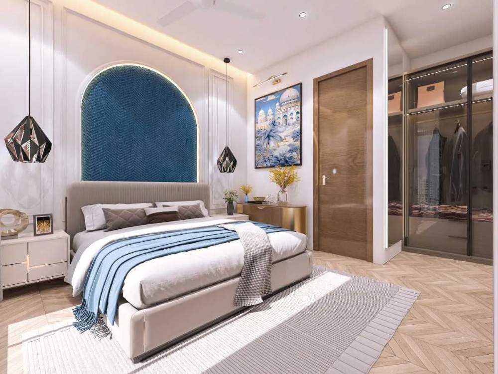 Sample bedroom